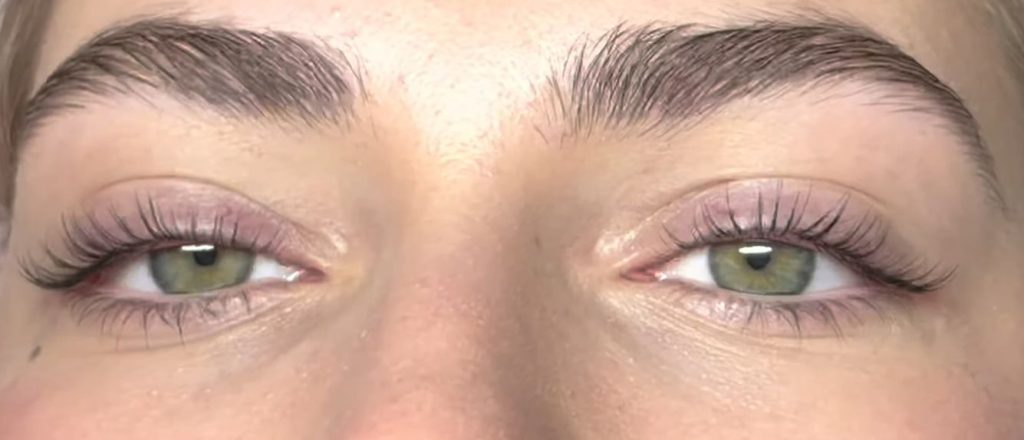 lash lamination derhjemme resultatet